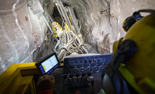 Operator at the Morococha silver mine in Yauli, Peru