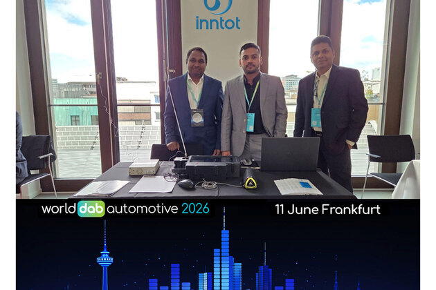 Inntot Technologies Reinforces Software-Defined Radio Leadership at WorldDAB Automotive 2026