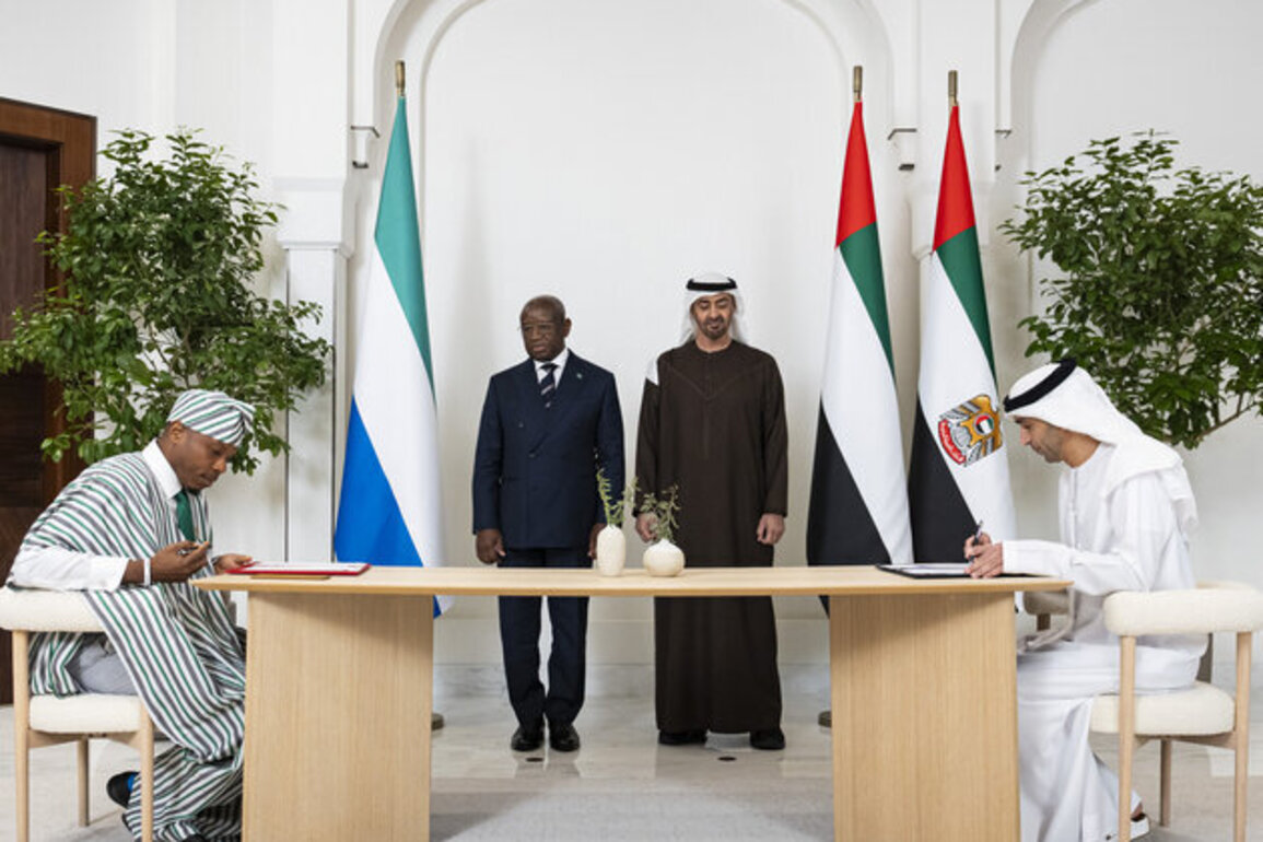 UAE, Sierra Leone enhance economic relations through Comprehensive Economic Partnership Agreement