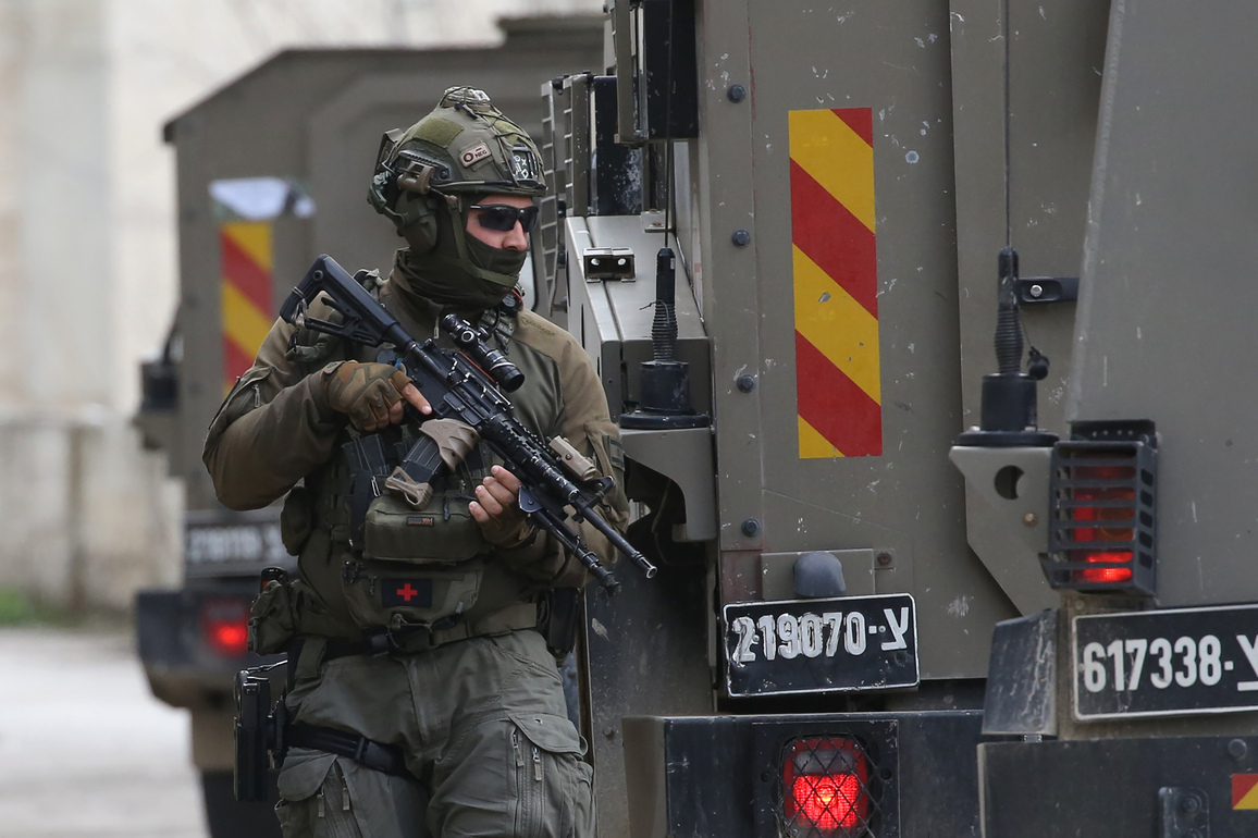 MIDEAST-WEST BANK-NABLUS-MILITARY-OPERATION