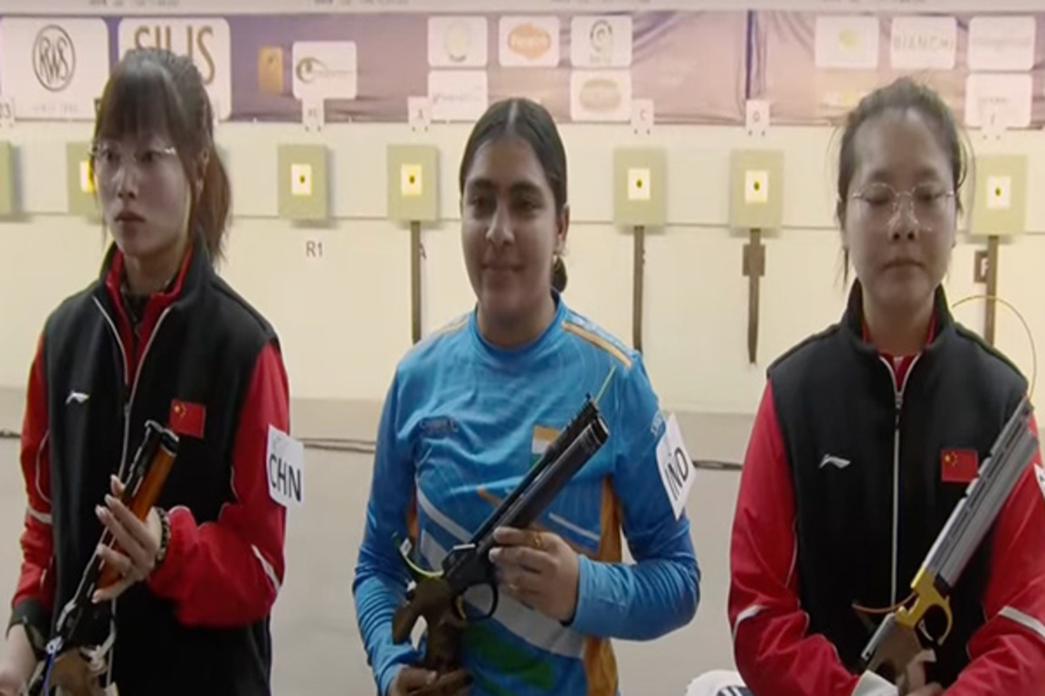 ISSF WC: Suruchi arrives with gold in women's air pistol