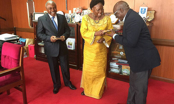 Nigerian House committee boss visits Nigerian House committee boss visits