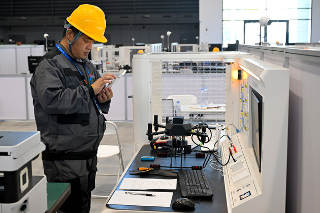 CHINA-HENAN-ZHENGZHOU-VOCATIONAL SKILLS COMPETITION-EVENTS-EMERGING FIELDS (CN)