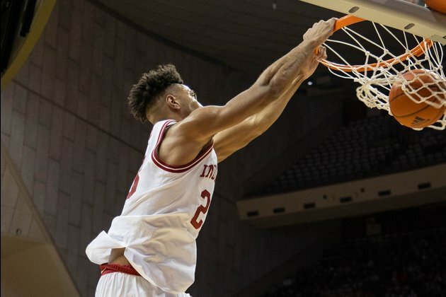 Trayce Jackson-Davis (43) powers Indiana past Marshall