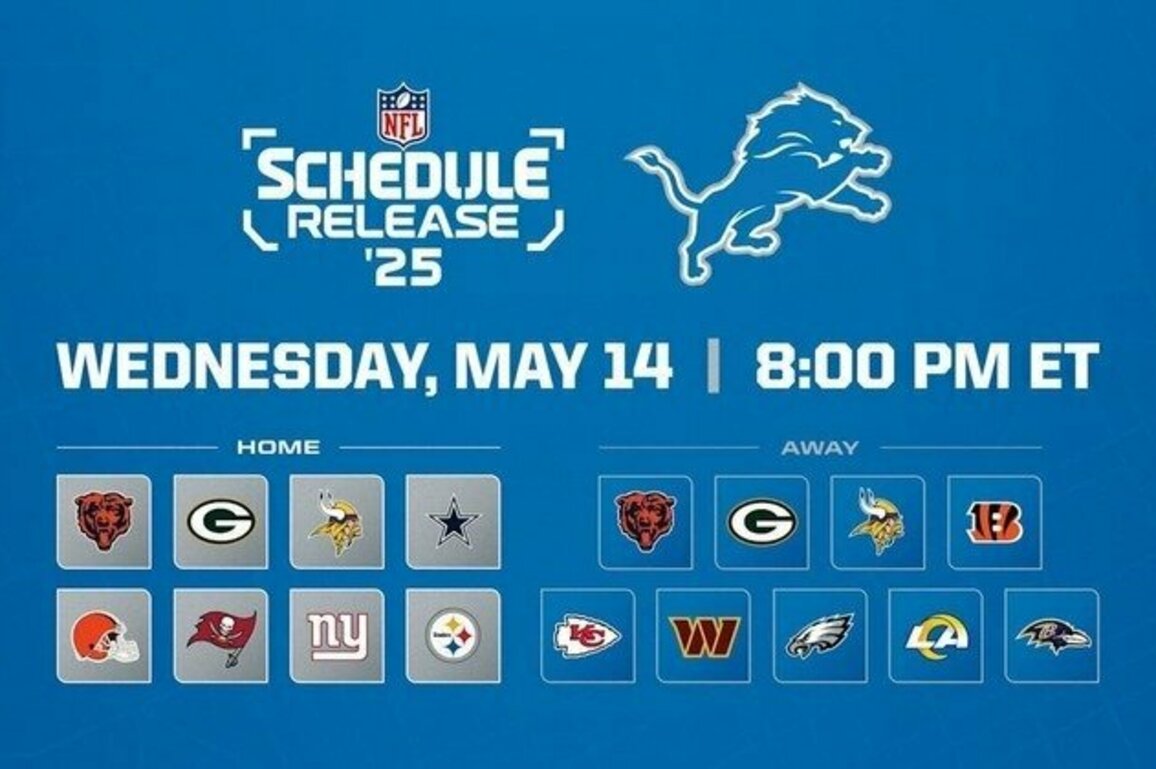How to watch and follow the 2025 NFL schedule release