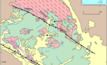 Geological image of Yangibana.