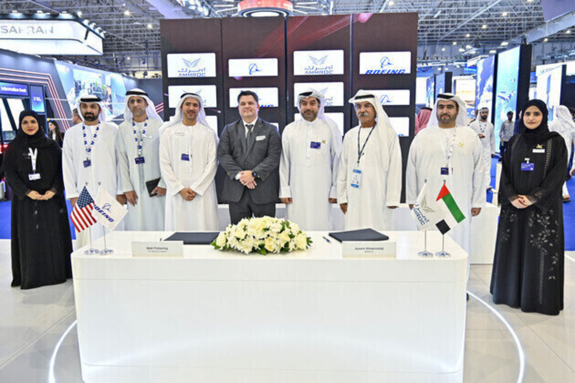 AMMROC, Boeing sign MoU to cooperate in component maintenance, industrial initiatives