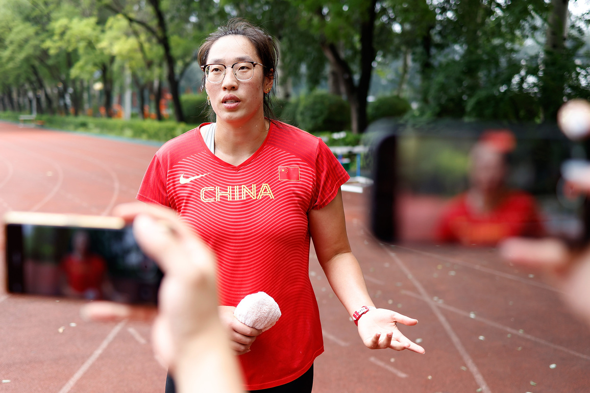 (SP)CHINA-BEIJING-ATHLETICS-TEAM CHINA-TRAINING SESSION (CN)