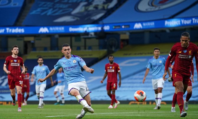 Man City thrash Premier League champions Liverpool 4-0 Man City thrash Premier League champions Liverpool 4-0