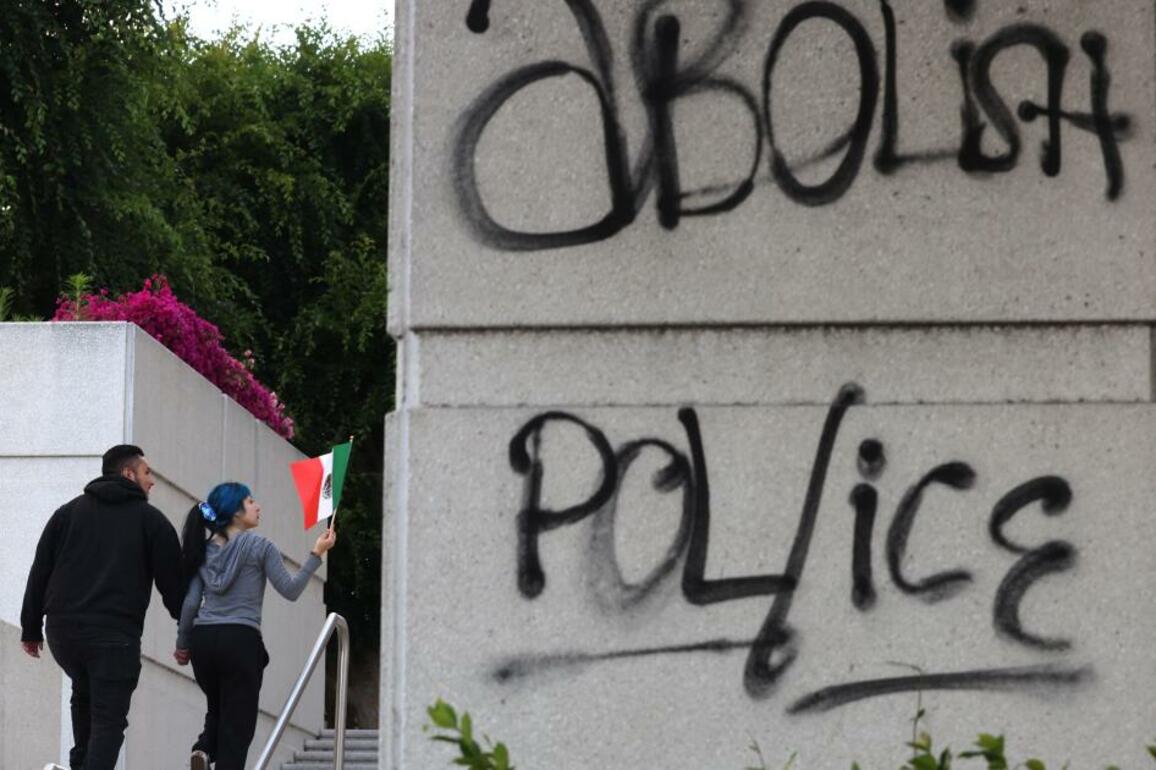 Anti-ICE protesters charged with using fireworks, motorcycles against police