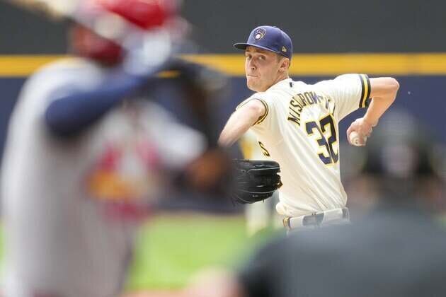 Flamethrower Jacob Misiorowski fans 12, Brewers top Cardinals