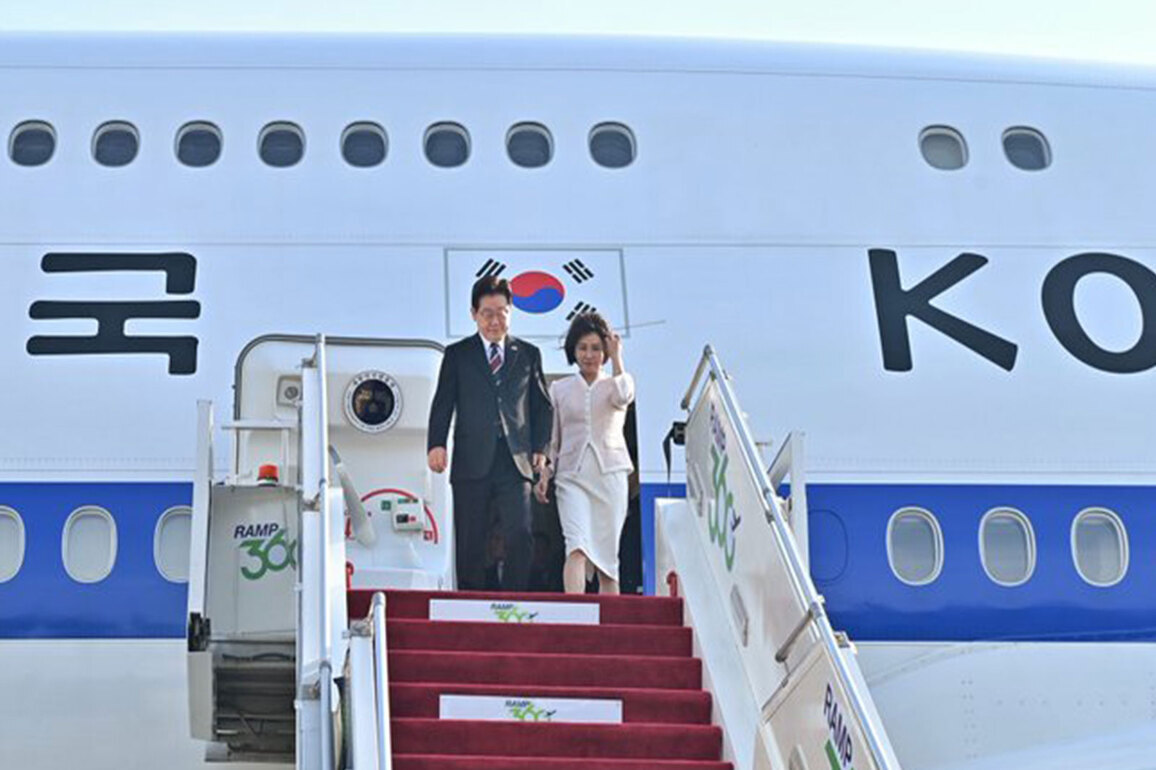 First state visit in 8 years: South Korean President Lee Jae-myung arrives in New Delhi