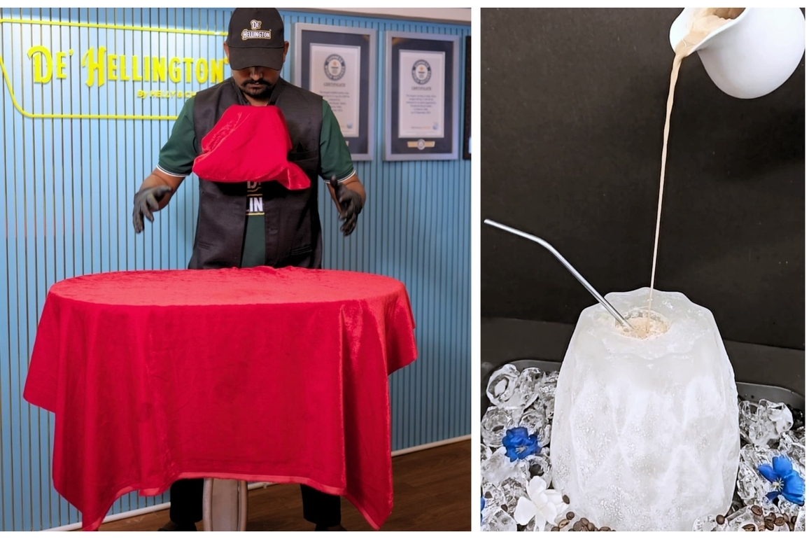 From Zero-Gravity Pizza to the World's Longest Fries: How De' Hellington by Helly n Chilly is Shattering 4 World Records Across 5 Countries