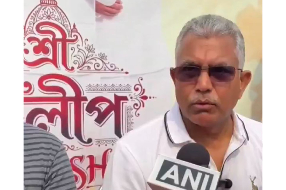 "Mamata Banerjee has no right to give advice": BJP's Dilip Ghosh trains gun at West Bengal CM; expresses full faith in EC