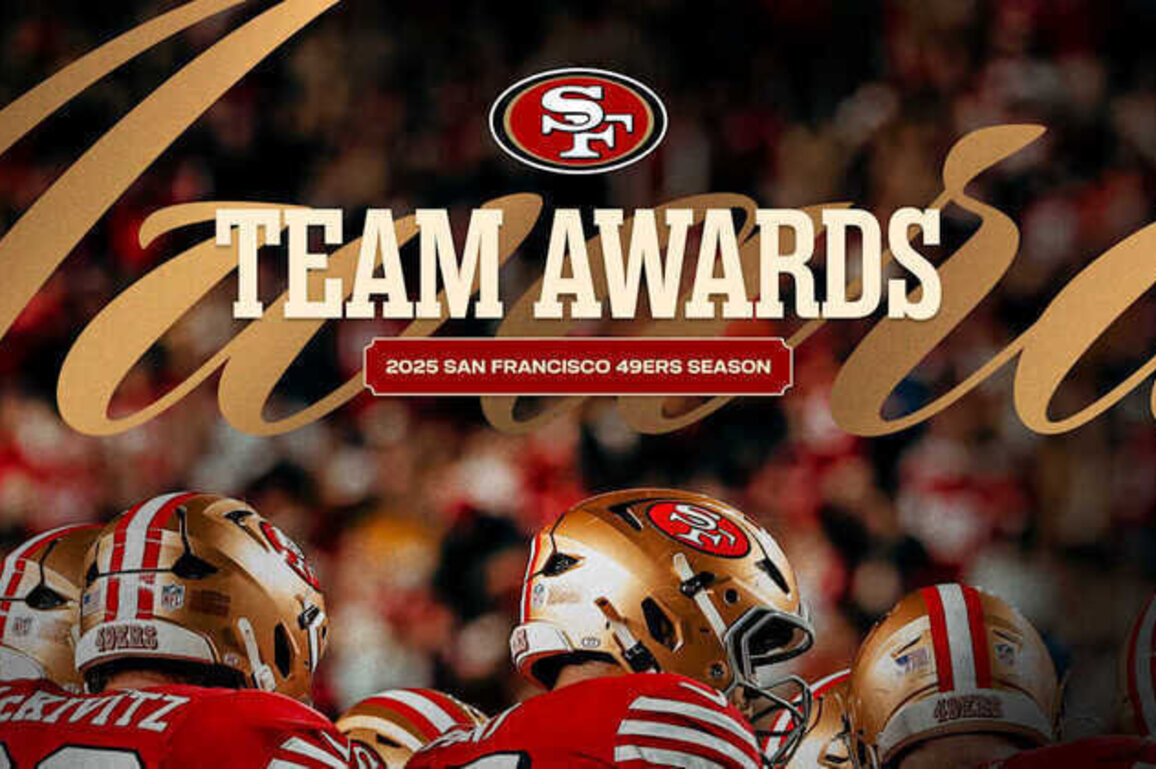 49ers Announce 2025 Team Awards