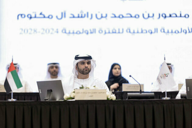 Mansoor bin Mohammed elected President of UAE National Olympic Committee