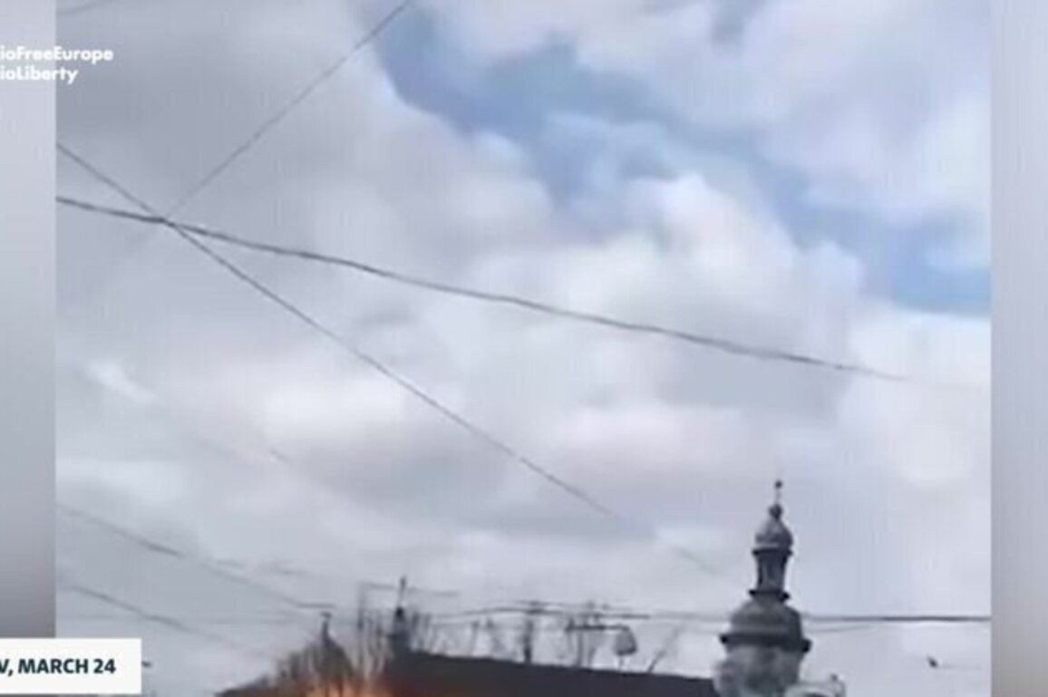 Russian Drones Rain Down On Lviv In Rare Daytime Attack On Ukraine