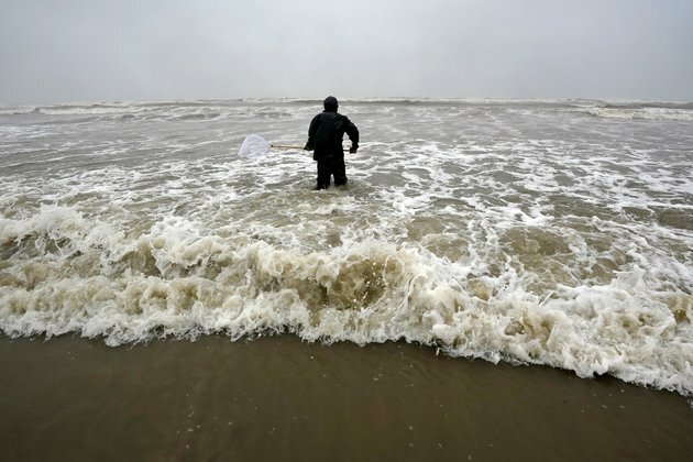 Nicholas, Now a Tropical Storm, Moving Through Texas