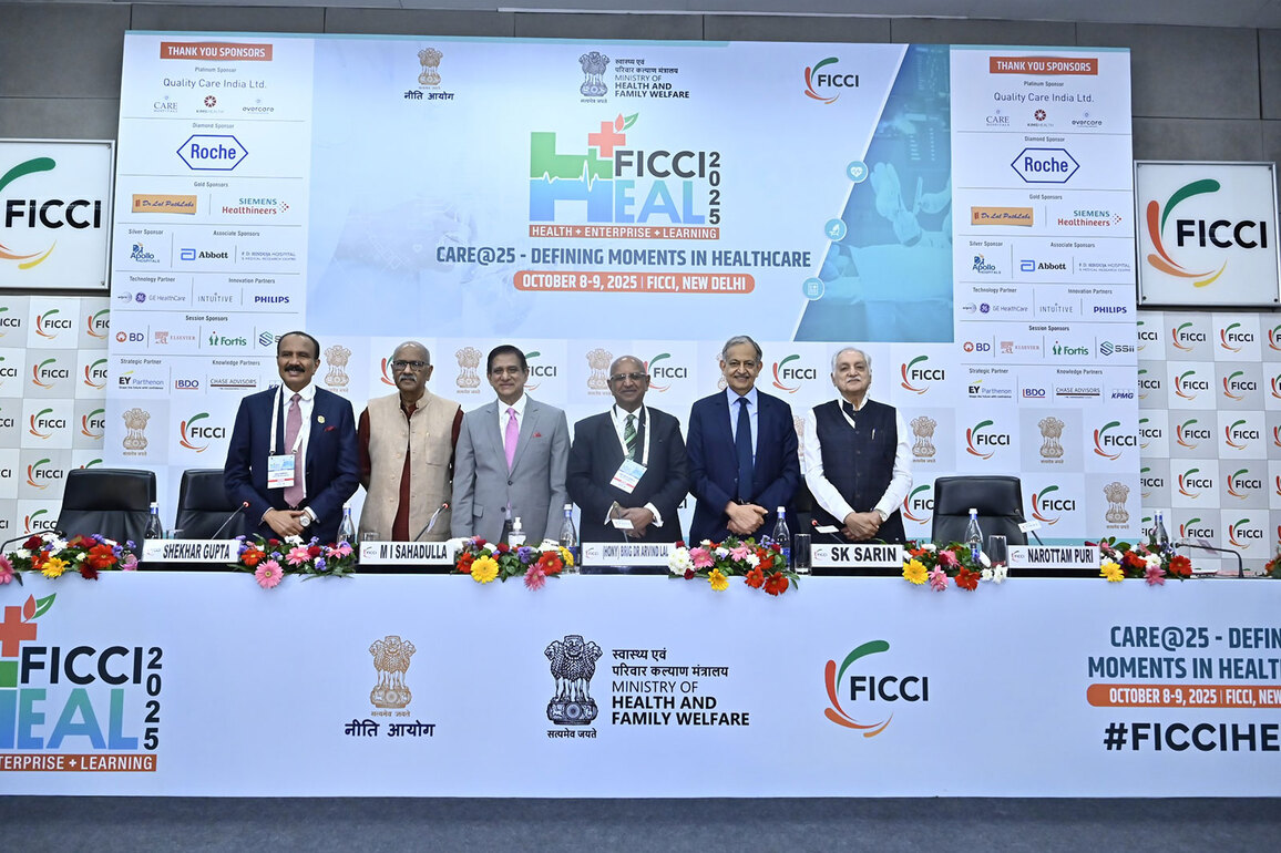 Healthcare 'Legends', 'Torchbearers', and 'Visionaries' set agenda for Viksit Bharat at inaugural of FICCI HEAL 2025