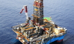 Pictured: the Maersk-owned 'Deliverer' drill rig
