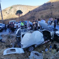LEBANON-KHARDALI-MARJAYOUN ROAD-ISRAELI AIRSTRIKE