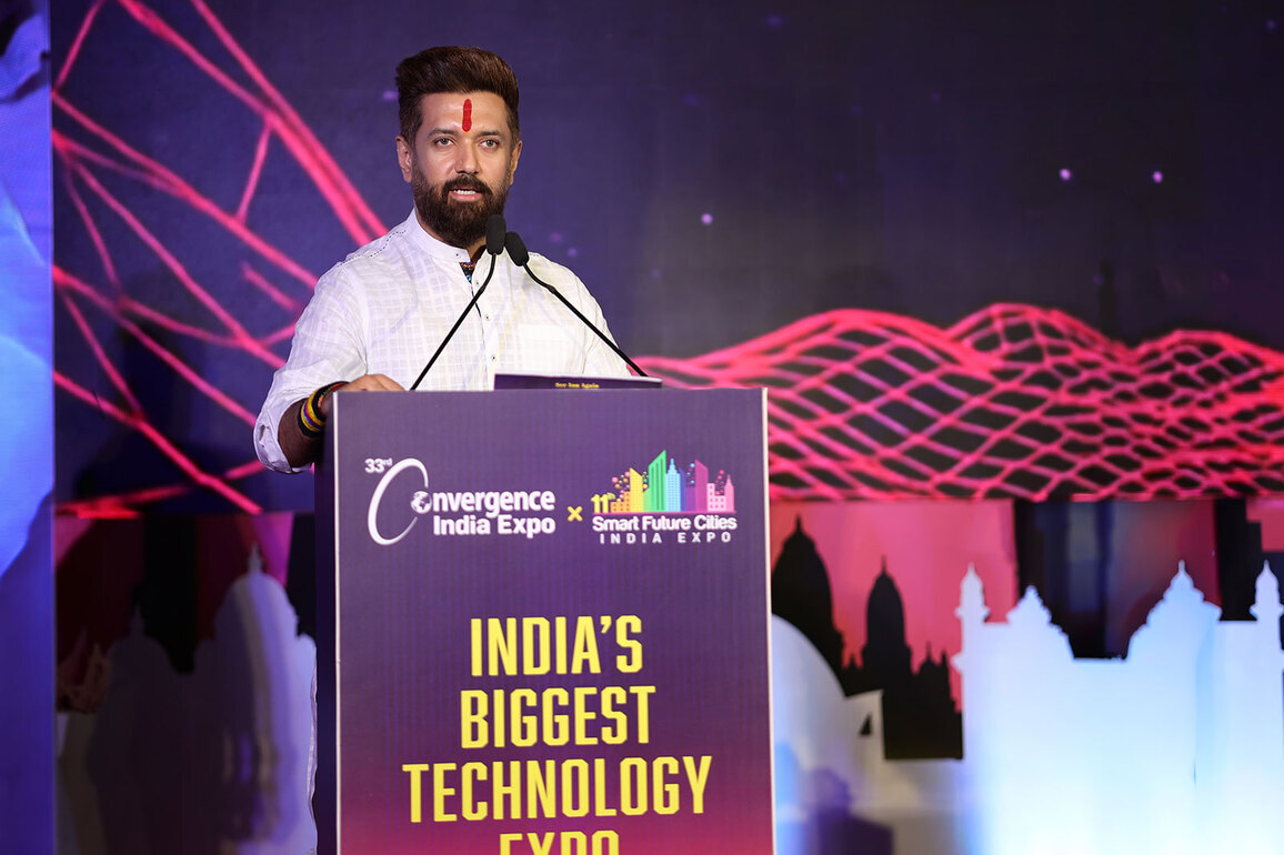 Union Minister, Chirag Paswan Calls for Technological Revolution in Food Processing at the 33rd Convergence India Expo 2026