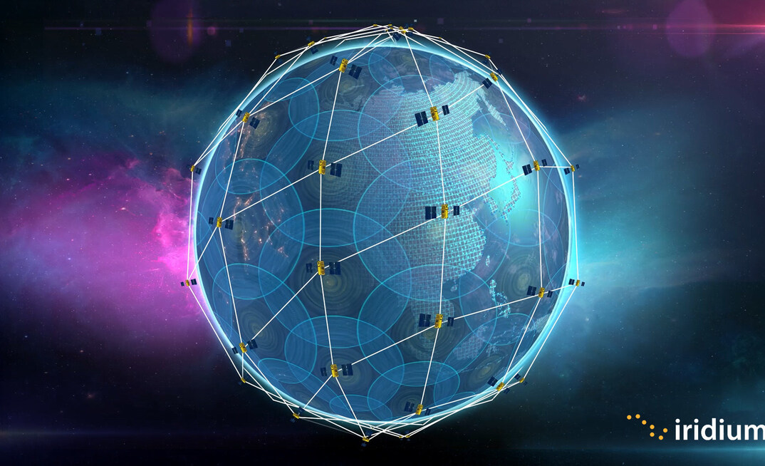 Iridium satellite network.