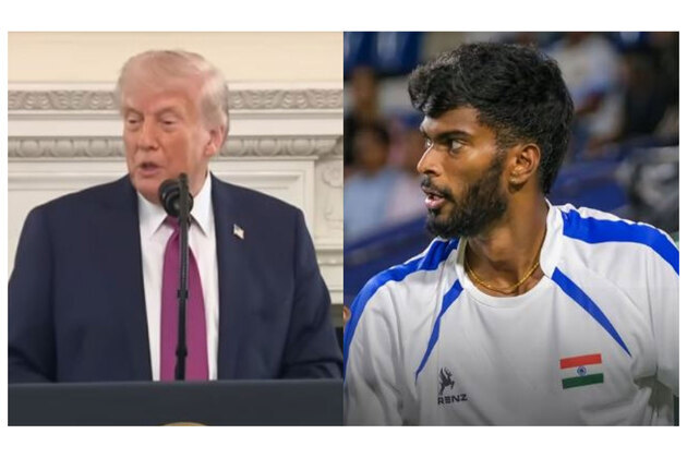 "That's really incredible, DK": Indian tennis player Dhakshineswar Suresh gets high praise from US Prez Trump