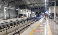 Borewell drill penetrates Indian Metro 