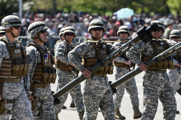 CHILE-SANTIAGO-MILITARY PARADE