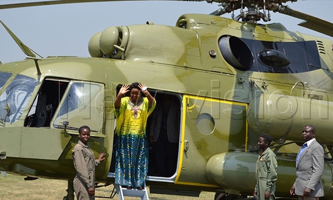 Pomp and fanfare as Mumbere's wife returns to Kasese Pomp and fanfare as Mumbere's wife returns to Kasese