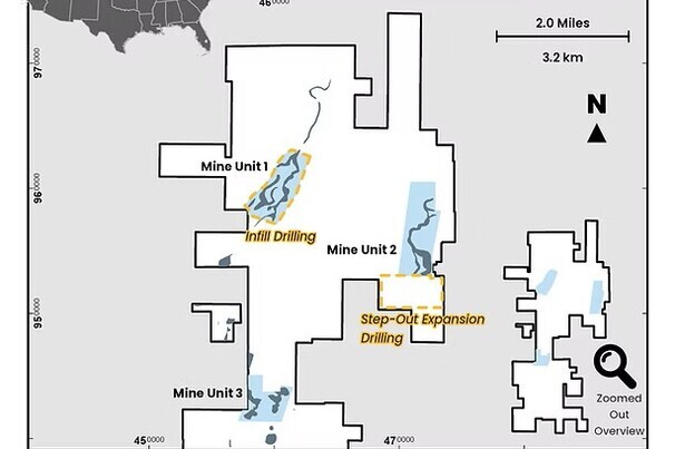 Lo Herma Mineral Resource Areas and Mine Units