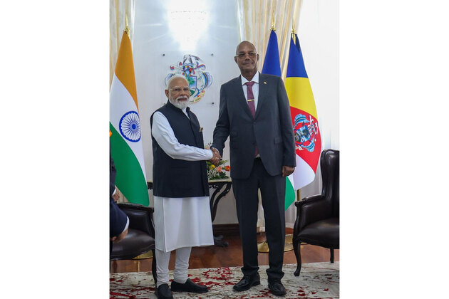 Tribute to his leadership in Blue Economy, ocean governance: Seychelles Prez on conferring 'Guardian of the Blue Horizon' title on PM Modi