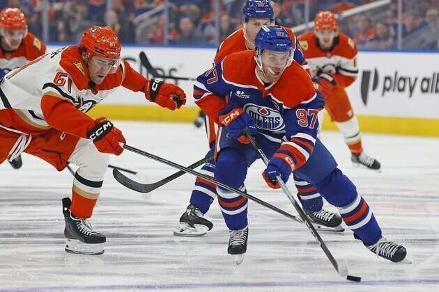 Young Ducks matching up well with Oilers as series moves to Anaheim