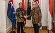  Indonesian president Joko Widodo (left) and Australian prime minister Anthony Albanese. Image: AlboMP/Twitter