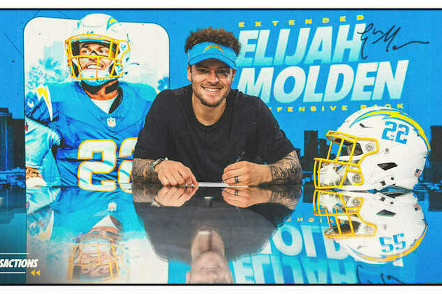 Los Angeles Chargers Sign Elijah Molden to Multi-Year Extension