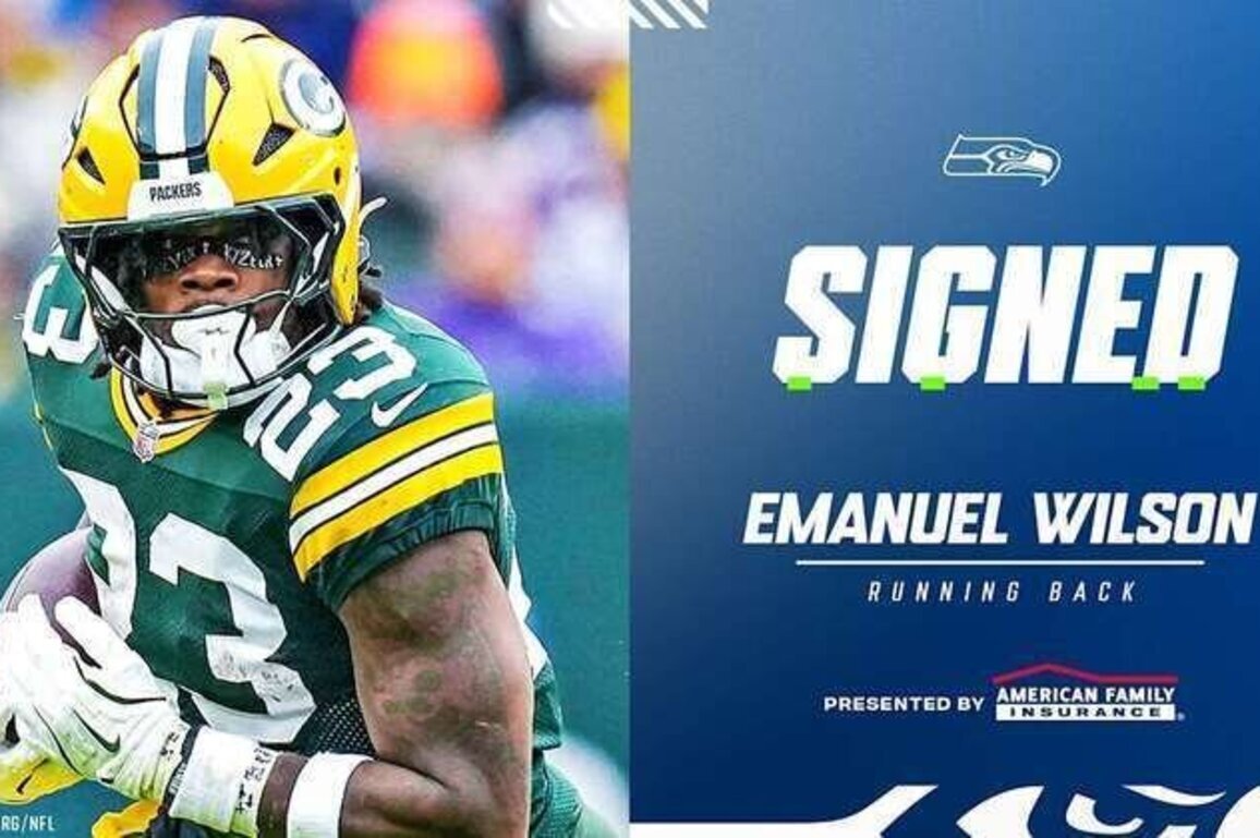 Seahawks Sign RB Emanuel Wilson