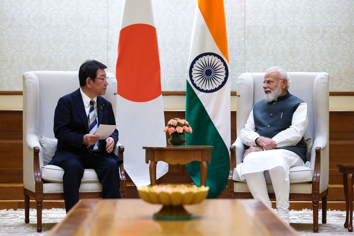PM Modi reaffirms "vital role" of India-Japan Special Strategic and Global Partnership during meet with Japanese FM