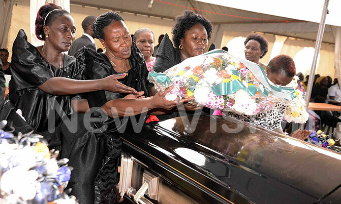 Zzimwe's son laid to rest in Mukono Zzimwe's son laid to rest in Mukono