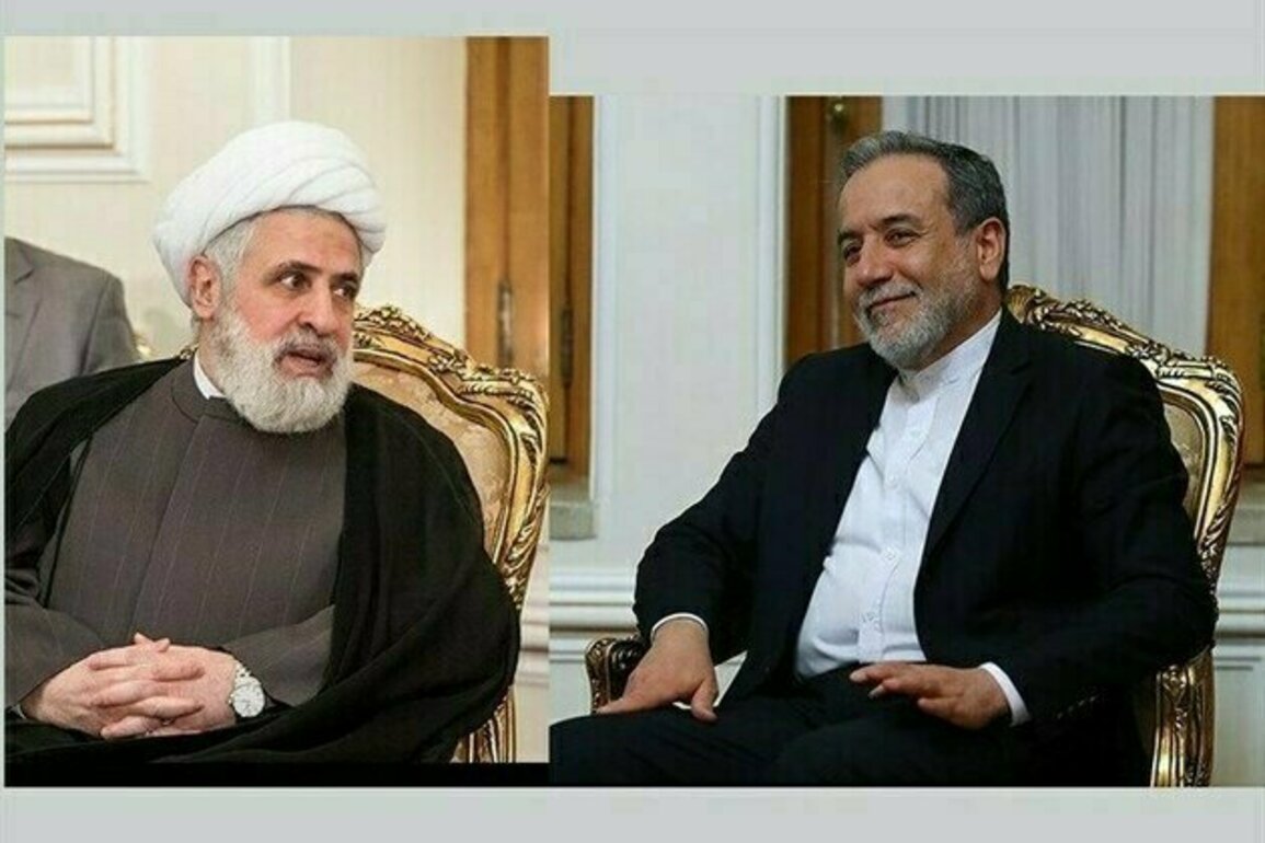 FM Vows Irans Support for Lebanon in Meeting with Hezbollah Leader