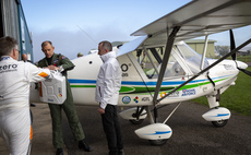 'Fossil fuel free flying': RAF completes first flight with synthetic fuel