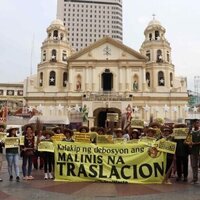 EcoWaste Coalition Assembles in Plaza Miranda to Press for a Waste-Free Conduct of Traslacion 2026