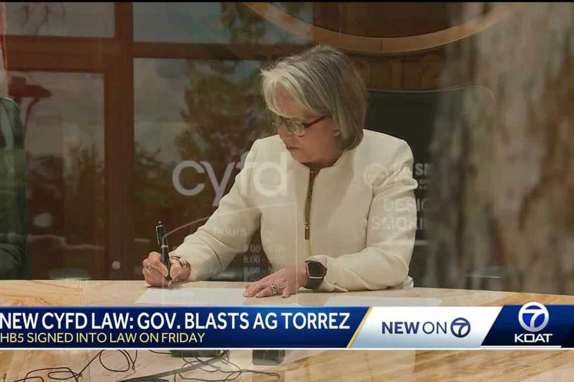 Governor sharply criticizes AG Torrez and lawmakers over CYFD reform