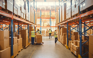 Workers in a distribution centre | Credit: iStock