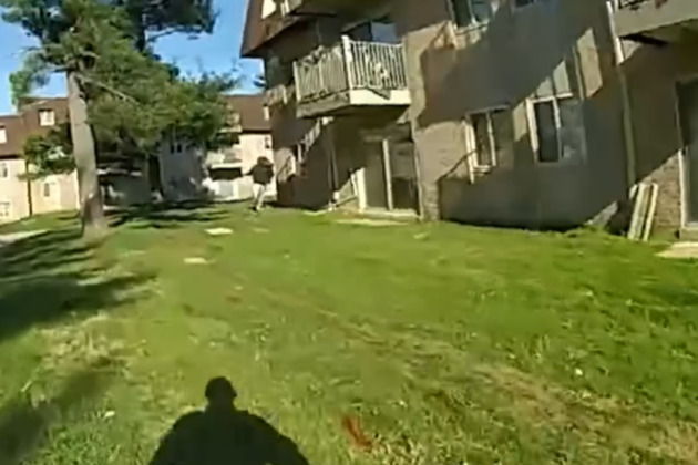 BWC video of man fleeing from, ambushing Montgomery County Police officer