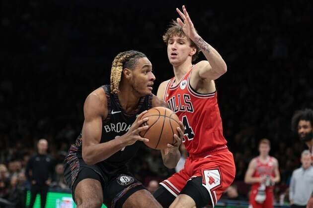 Nets survive blown 20-point lead to stop Bulls