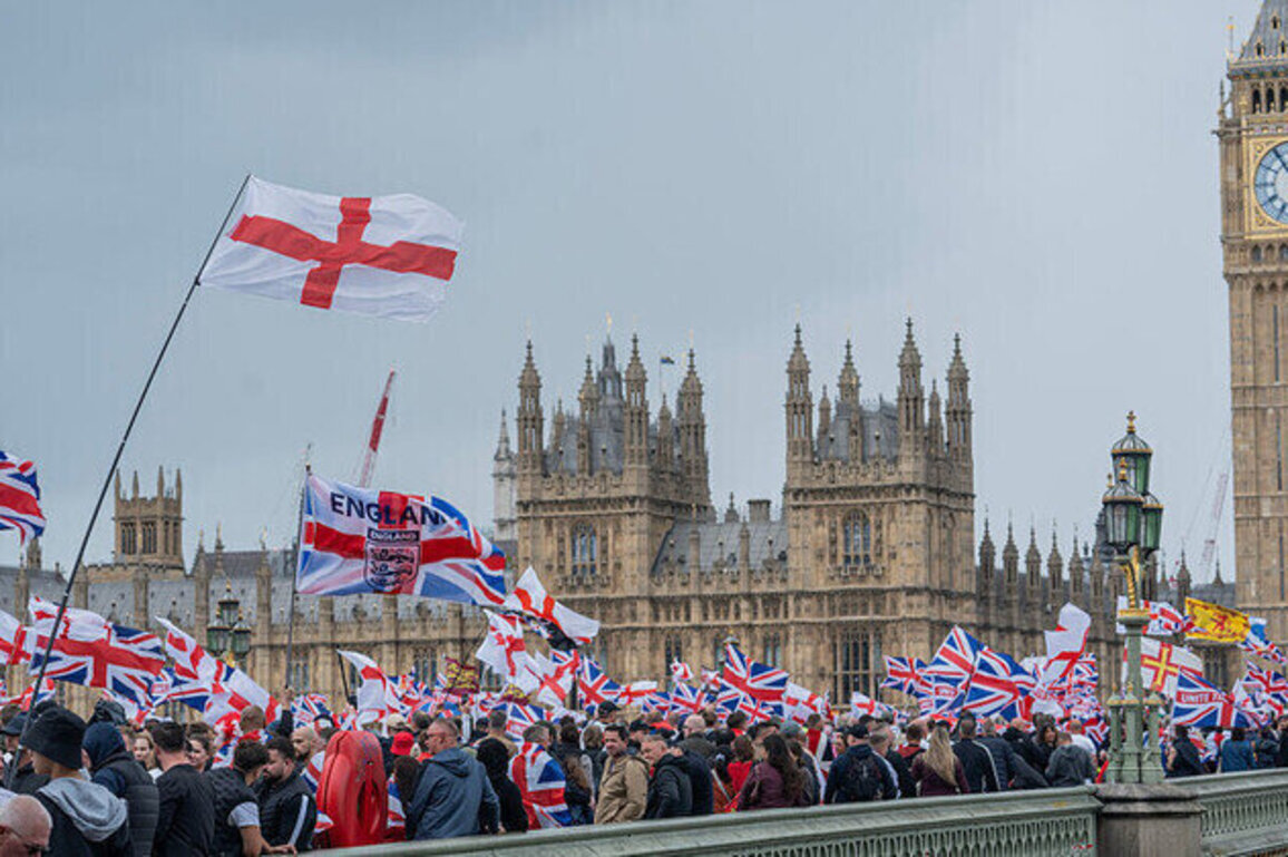 Patriotic protest or hate march What is Unite the Kingdom