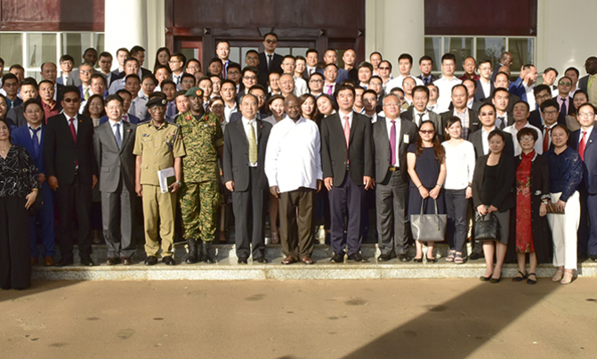 Museveni reassures Chinese investors on security Museveni reassures Chinese investors on security