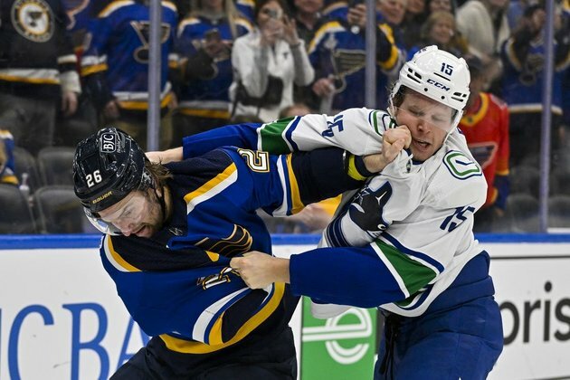Resurgent Canucks look to maintain hot streak in clash with Blues