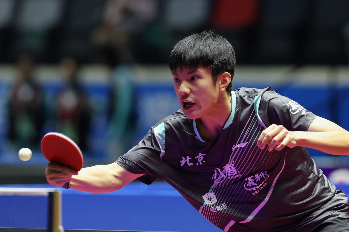 (SP)CHINA-15TH NATIONAL GAMES-TABLE TENNIS-U18 MEN'S SINGLES-SEMIFINAL (CN)